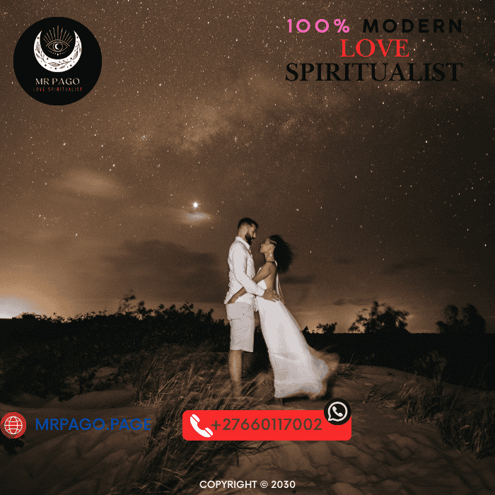 A couple embracing under a full moon, representing love bound by destiny. (1)